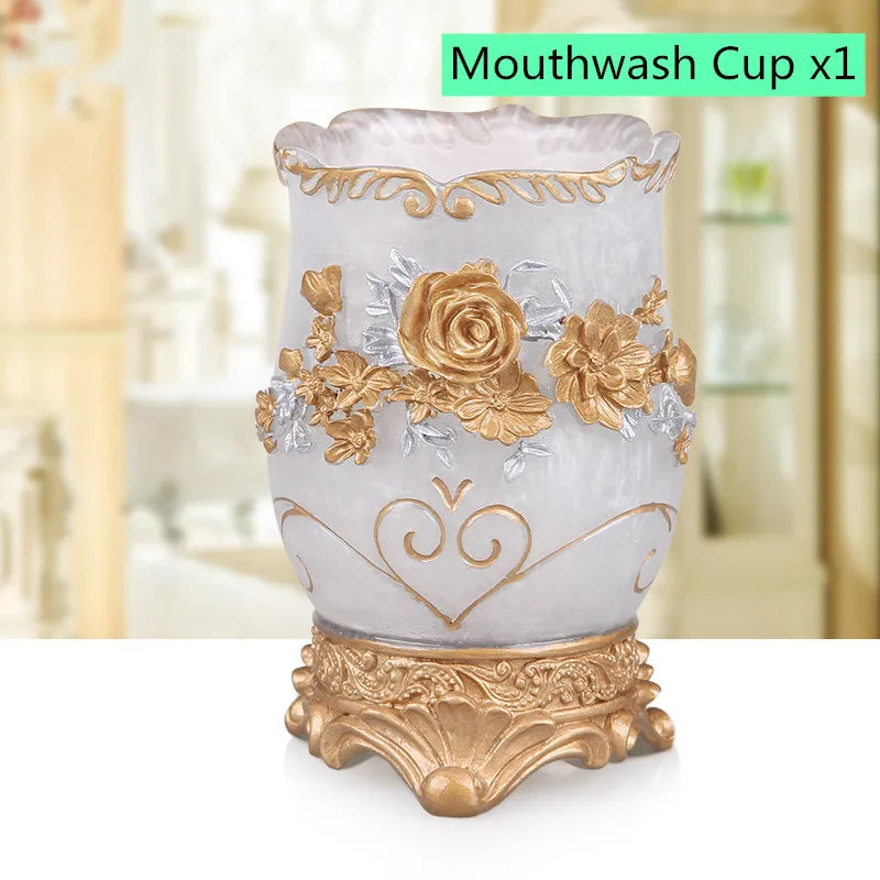 romantic floral
resin romantic flower luxury bathroom accessories
flower European style bathroom set
floral bathroom setluxury bathroom supplies
antique
resin
floral
soap dispenser
toothbrush holder
mouthwash cup
