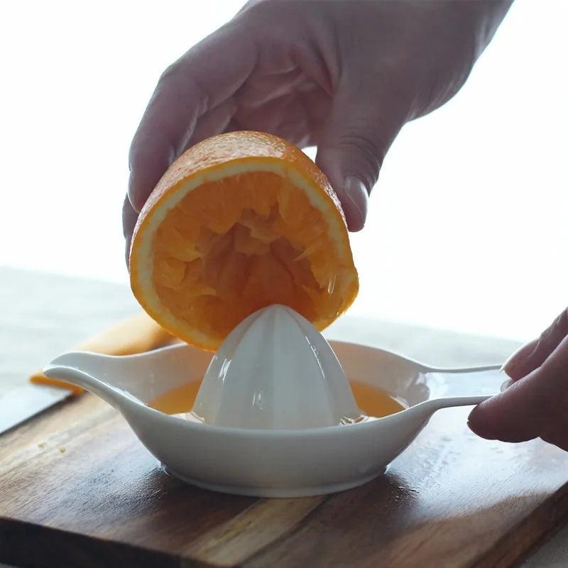 Ceramic Citrus Juicer, Fresh Juice, Home Use, Elegant Durable, Stylish, Fresh Juice Handmade Ceramic Juicer, Kitchen Decor, Elegant Easy-To-Use Juicer, Fresh-Squeezed Juice, Ceramic Classic Ceramic Juicer, Healthy Juices, Timeless Kitchen
