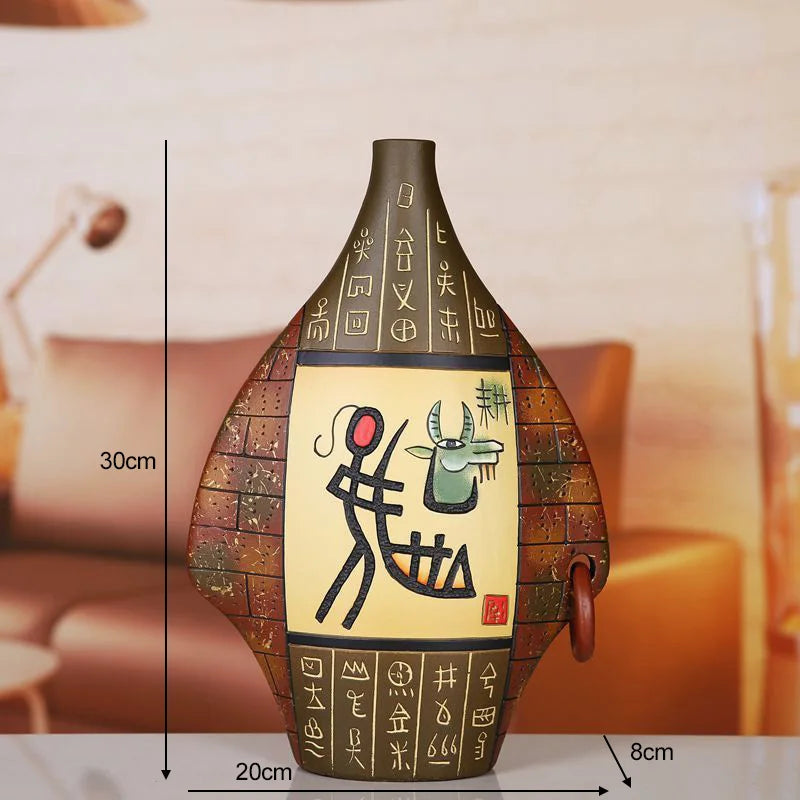 coHouse & Home
Traditional Chinese ceramic vase
Ethnic minority porcelain crafts
Specialty desktop decoration
Artisan bookshelf ornaments
Christmas ceramic gifts
Handcrafted Chinese pottery
Enamel porcelain vase
Heritage room accessories