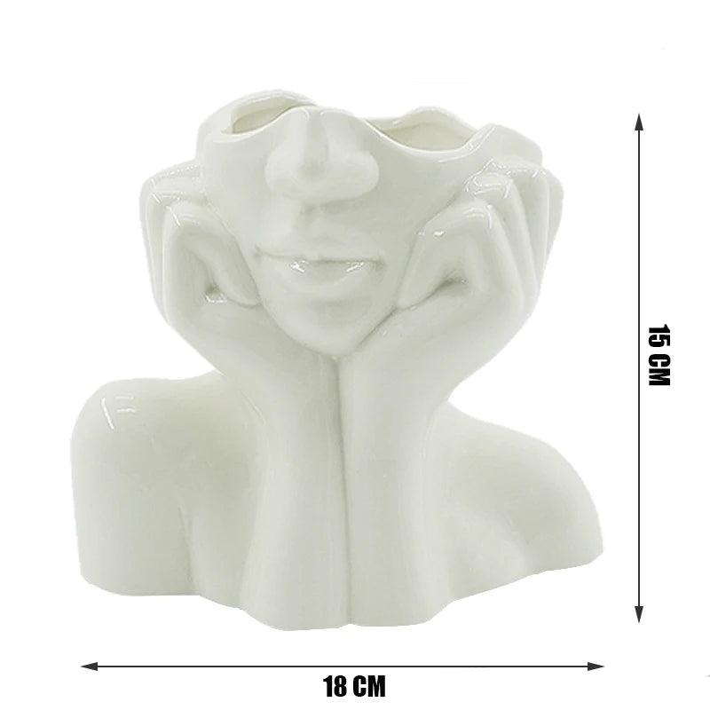 Woman Body Vase
Unique Gift Conversation Starter
Unique
Statement Piece
Modern Interior Feminine
Modern
Home Decor Sculpture Vase
Function
Fresh Flowers
Elegant
Dried Flowers Contemporary Vase
Artistic
Art