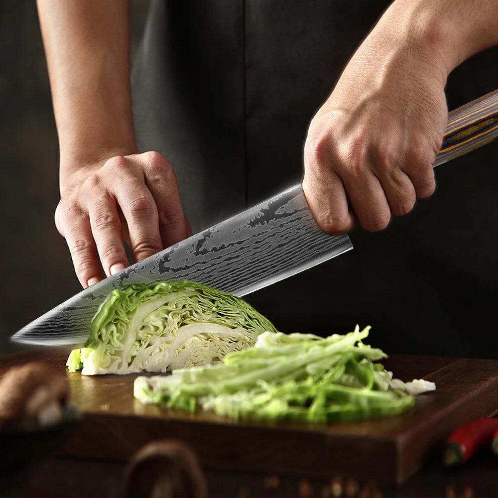 Ultra-Sharp
Stainless Steel
Serious Cook
Precise Cuts
Performance Premium
Kitchen Upgrade
Kitchen Complete Set
Japanese Chef Knife Set
Home Chefs Professional-Grade
Exquisite Design
Essential Knives
Ergonomic Handles Handcrafted