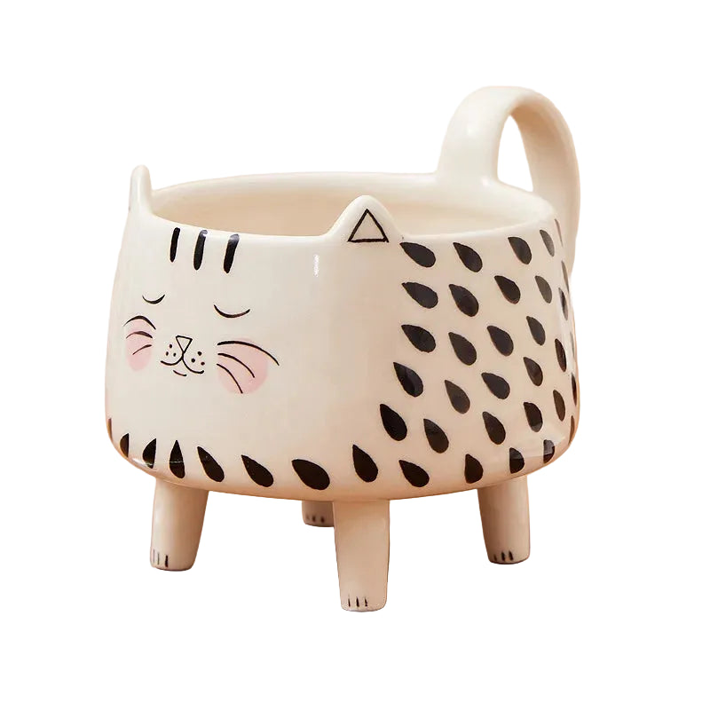clHouse & Home
Cat coffee mug
Novelty ceramic cat mug
Four-legged animal mug
Cute meow mug for girls
Funny cat lover gift
3D cat shaped mug
Kawaii kitchen accessories
Novelty tea cup with legs
Gift for cat ladies