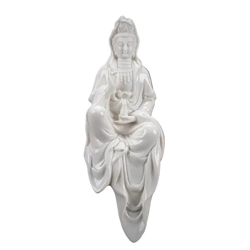 Estátua de Buda Guanyin
Queimador de incenso de refluxo
Ornamento de Bodhisattva em porcelana
Decoração Zen para casa