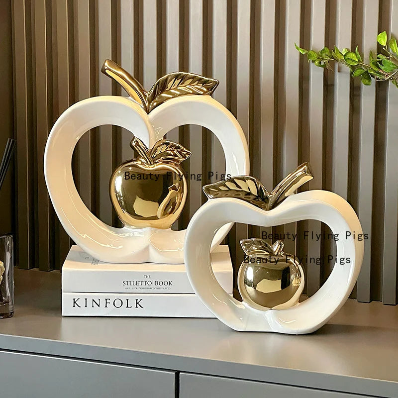 Ceramic apple ornament
Luxury home accessories
Modern living room decor
Wine cabinet handicrafts
Housewarming gift ideas
Niche home ornaments
Contemporary ceramic sculpture
Artisan home decor UK
Minimalist mantelpiece accessory