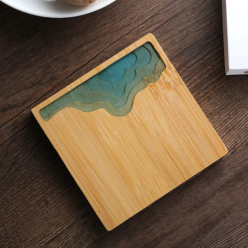 clHouse & Home
Resin tea coaster
Bamboo cup holder
Kung Fu tea accessories
Creative tea ceremony supplies
Transparent resin potholder
Zen garden home decor
Natural bamboo coasters
Artisan tea set accessories
Modern oriental table decor