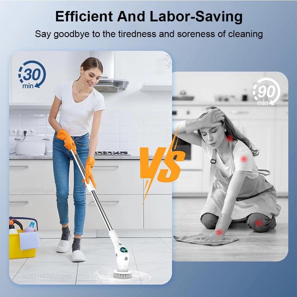 Versatile
Tiles
Sparkling Clean
Scrubbing
Powerful
Lightweight
Kitchen
Hard Work
Grout
Grime
Fast
Efficient
Easy to Use
Easy Cleaning
Dirt
Deep Clean
Cordless Scrubber
Cordless Power Scrubber
Cleaning Routine
Cleaning
Bathroom