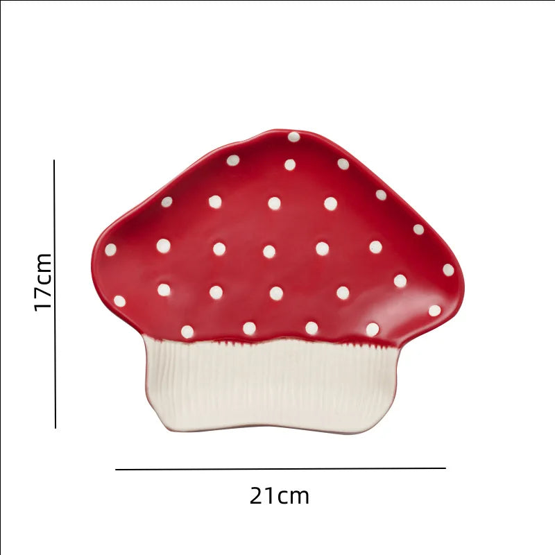 clouse Home
Red mushroom ceramic plate UK
Cute toadstool salad bowl
Whimsical mushroom tableware
Afternoon tea dessert plate
Mushroom shaped kitchen decor
Unique ceramic fruit bowl
Boutique nursery snack plate
Fairy garden themed crockery