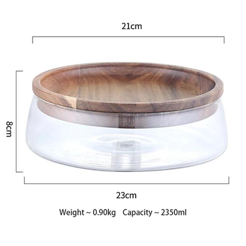 Wooden Lid
Versatile
Stylish Glass Storage Jar
Natural
Kitchen Upgrade
Kitchen Storage
Kitchen Decor Sustainable Living
Food Storage Handmade Glass Container
Elegant Wooden Lid
Container
Airtight