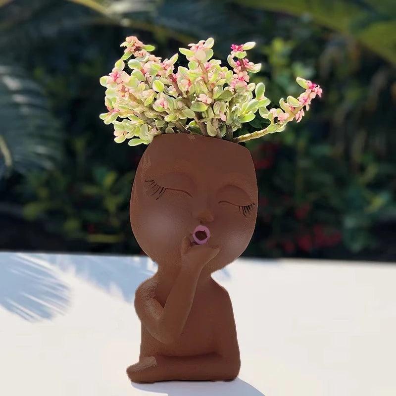Garden Vases Unique Vases Decorative Vases Home Decor Floral Arrangements Handcrafted Vases