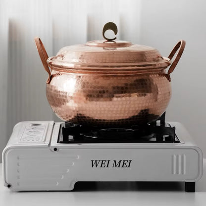 "Cotswold" Handcrafted Copper Picnic Pot & Skillet