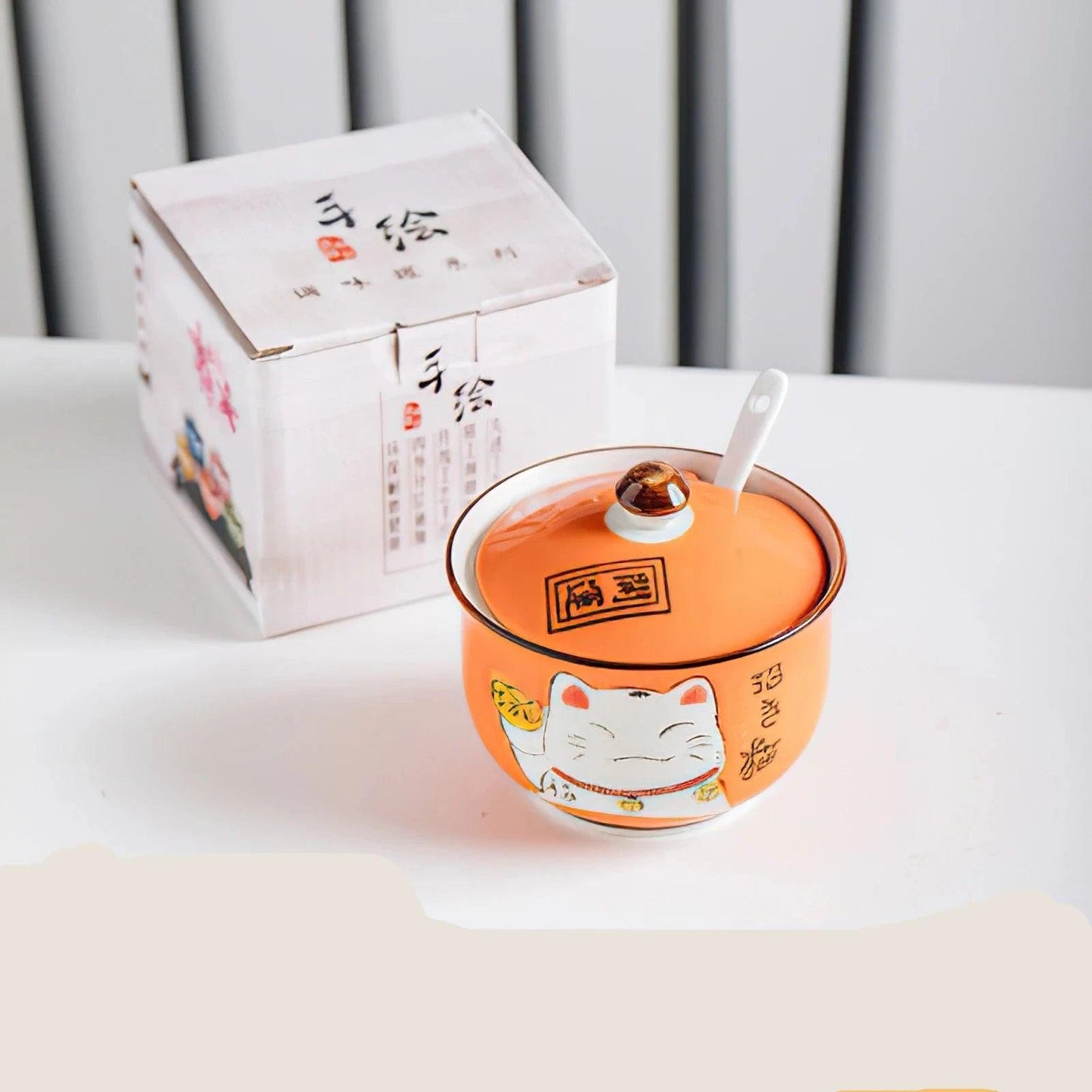 Unique Kitchen Decor Spice Organization

Lucky Cats

Lucky Cat Condiment Set

Lucky Cat

Kitchen Style Ceramic Condiment Jars Featuring Lucky Cat Designs

Kitchen Decor Japanese Condiment Set

Good Fortune

Ceramic Containers

Ceramic Condiment Containers

Adorable

