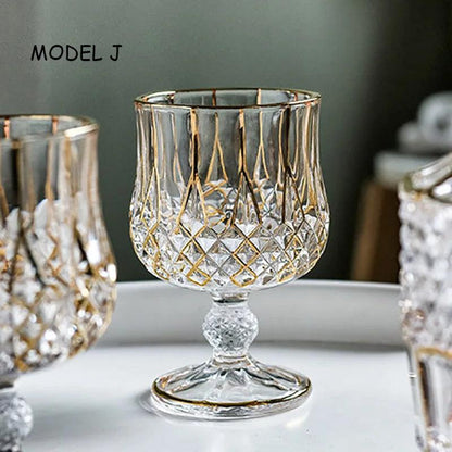 Timeless

Stunning

Luxurious

Handcrafted

Gold Rim

Gold Accents

Exquisite

Crystal Tumbler

Any Occasion