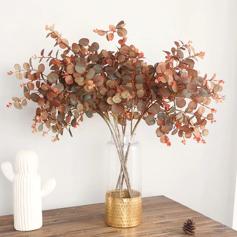 silk eucalyptus branch

silk eucalyptus

luxury decor

Japanese style

Japanese decor

fake plants

fake leaves

autumn whisper

autumn decor

artificial greenery