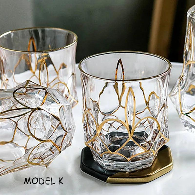 Timeless

Stunning

Luxurious

Handcrafted

Gold Rim

Gold Accents

Exquisite

Crystal Tumbler

Any Occasion