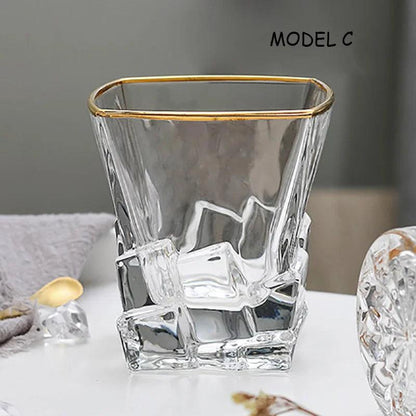 Timeless

Stunning

Luxurious

Handcrafted

Gold Rim

Gold Accents

Exquisite

Crystal Tumbler

Any Occasion