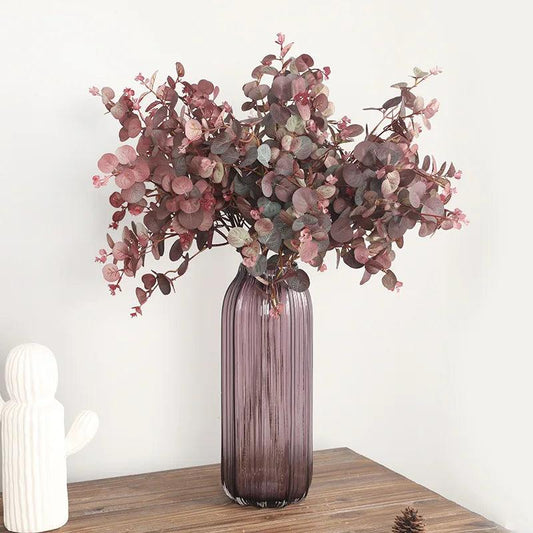 silk eucalyptus branch

silk eucalyptus

luxury decor

Japanese style

Japanese decor

fake plants

fake leaves

autumn whisper

autumn decor

artificial greenery