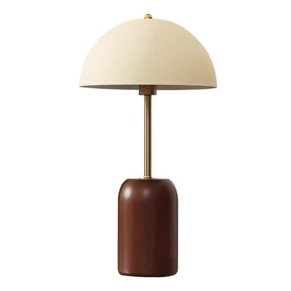 "Château Charm" Medieval Wood Table Lamp