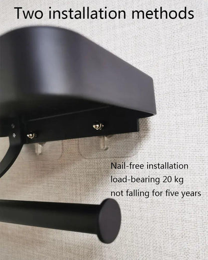 Toilet Paper Holder, Stylish, Modern, Easy Install Durable, Rust-Resistant, Bathroom Space-Saving, Small Bathrooms, Easy Use  Decorative, Elegant, Bathroom Organized, Functional, Easy Clean