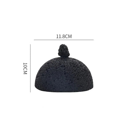 clHouse & Home
Black volcanic stone plate UK

Creative sushi serving tray

Unique honeycomb coal plate

Dry ice food presentation

Industrial style tableware

Artisan cold plate for sushi

Modern black dinnerware

Designer gift for chefs