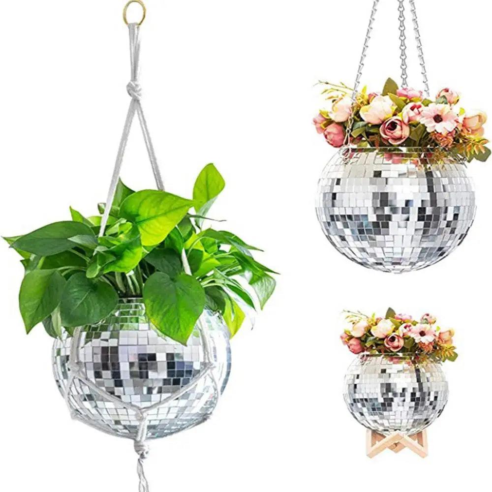 Whimsy

Unique Globe Planter

Succulents

Small Plants

Plant Lovers

Modern

Home Decor

Herbs Glass Globe Planter

Greenery

Globe Shaped Hanging Planter

Gift

Focal Point

Floating Garden

Air Plants Hanging Glass Globe Planter