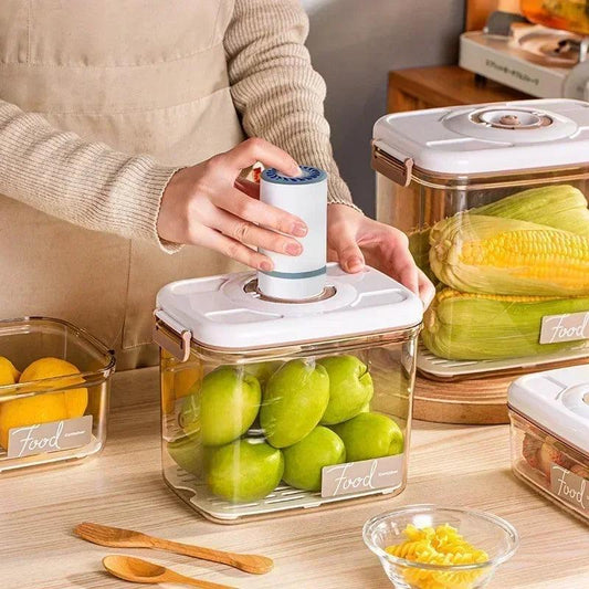 Vacuum-Sealed

Storage

Stackable

Save Money Food Storage

Pantry Vacuum-Sealed

Homeacuum-Sealed

Freshness

Fresher For Longer Organize Kitchen

Fresh Vault Pro

Food Waste

Flavor Food Waste

Eco-Conscious

Containers

Airtight Containers