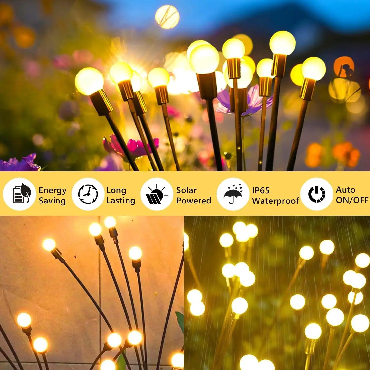 Inusitado Incanto Solar Firefly Lights Outdoor Lighting Garden Decor Enchanted Garden Whimsical Unique Gift Eco-Friendly Solar Powered String  Solar Garden Lights

Patios

Pathways : Stylish

Maintenance-Free Solar-Powered LED

Magical Ambiance

Inusitado Incanto Solar Firefly Lights Outdoor Lighting Garden Decor Enchanted Garden Whimsical Unique Gift Eco-Friendly Solar Powered String Lights

Garden Lights

Garden Beauty

Energy-Saving

Energy-Efficient

Eco-Friendly

Easy to Install

Easy Setup

DuraLights