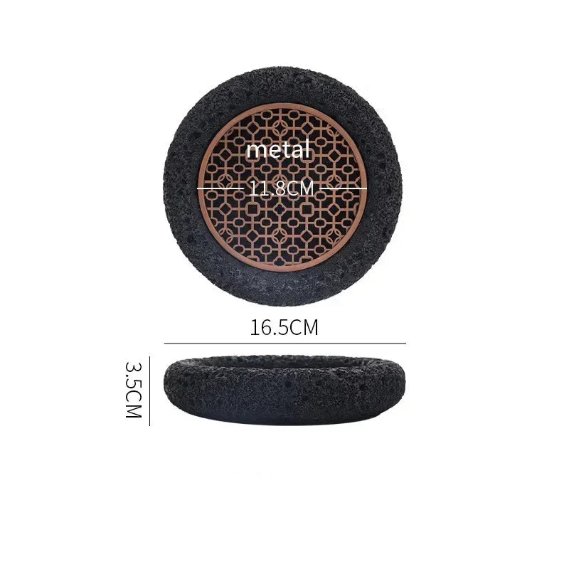 coHouse & Home
Black volcanic stone plate UK

Creative sushi serving tray

Unique honeycomb coal plate

Dry ice food presentation

Industrial style tableware

Artisan cold plate for sushi

Modern black dinnerware

Designer gift for chefs