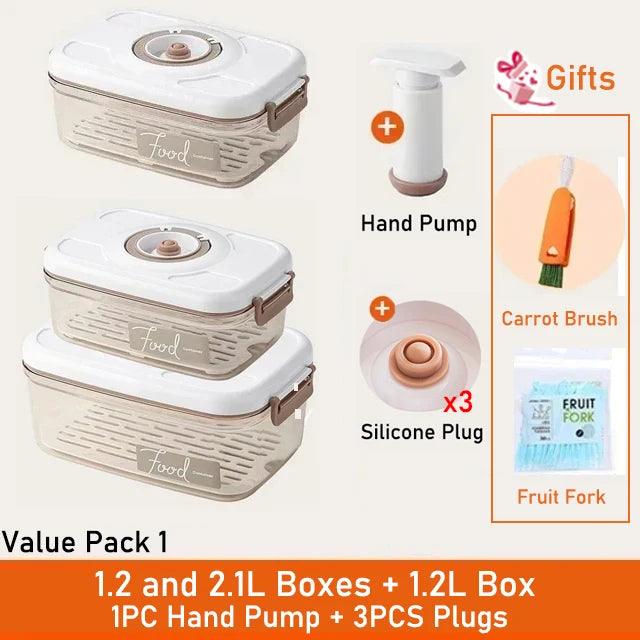 Vacuum-Sealed

Storage

Stackable

Save Money Food Storage

Pantry Vacuum-Sealed

Homeacuum-Sealed

Freshness

Fresher For Longer Organize Kitchen

Fresh Vault Pro

Food Waste

Flavor Food Waste

Eco-Conscious

Containers

Airtight Containers