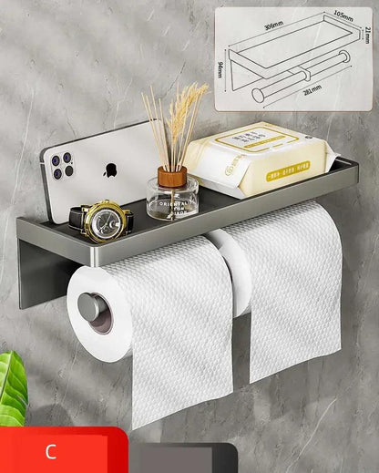 Versatile

Toilet Paper Holder

Stylish Upgrade Bathroom

Small Spaces

Rust-Resistant Organized Bathroom

Modern Bathroom

Minimalist

Elegant Bathroom

Easy Install

Easy Clean Modern

Durable Space-Saving