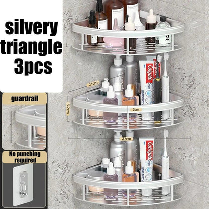 Corner Wall Shelf Wall Shelf Rectangular Shelf Home Decor Space-Saving Storage Modern Versatile Easy to Install