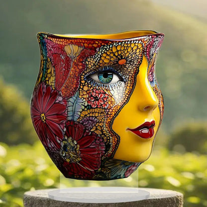 2D Bohemian Face Ornament