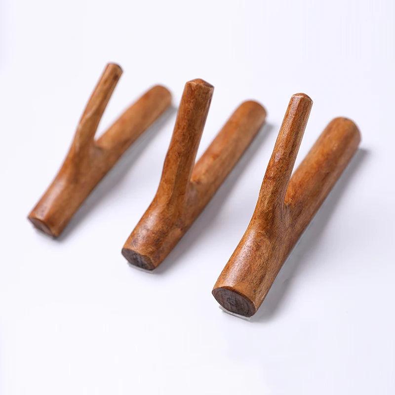  Wooden Coat Rack, Unique, 