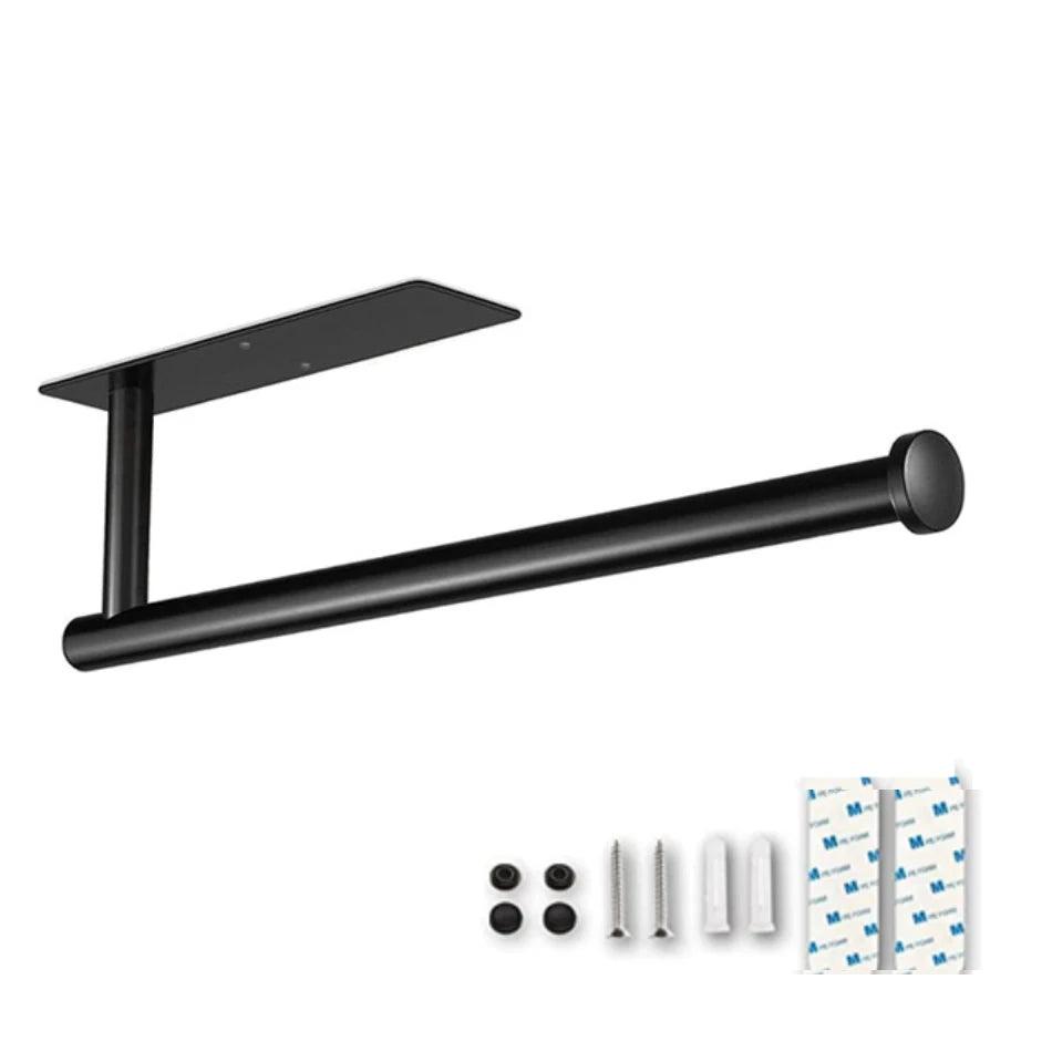45844035961067 
wall hooks

organizer

no-drill multi-purpose holder in brushed gold & black

no-drill multi-purpose holde

no-drill

kitchen accessories