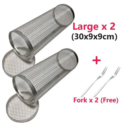 Versatile

Upgrade Grilling

Tailgating

Stainless Steel

Small Cuts of Meat Compact

Seafood

Rolling

Portable

Meats Rolling Grill Basket

Grill Vegetables

Even Cooking

Easy to Clean

Durable

Dishwasher Safe Rolling

Camping

BBQ Basket

Backyard BBQ BBQ Basket