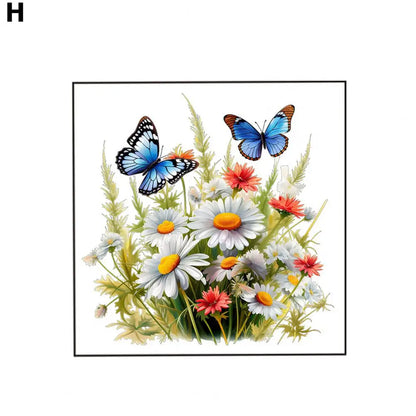 Mariposas florales vibrantes: transforma tus paredes