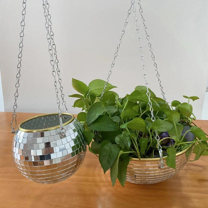 Whimsy

Unique Globe Planter

Succulents

Small Plants

Plant Lovers

Modern

Home Decor

Herbs Glass Globe Planter

Greenery

Globe Shaped Hanging Planter

Gift

Focal Point

Floating Garden

Air Plants Hanging Glass Globe Planter