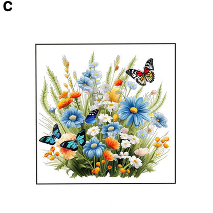 Mariposas florales vibrantes: transforma tus paredes