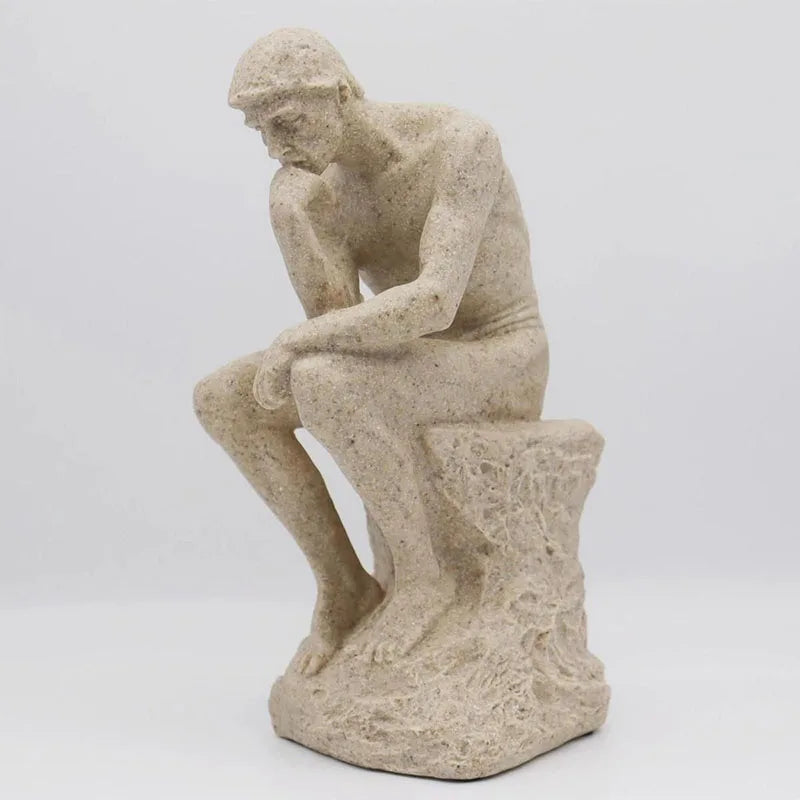 clHouse & Hme
Nordic Thinker statue

Ancient Greek abstract decor

Philosopher sculpture 

Minimalist human figurine

Modern office table accessories

Thinking man ornament

Abstract retro home decor

Intellectual gifts for him

Scandi style ornaments