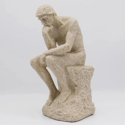 clHouse & Hme
Nordic Thinker statue

Ancient Greek abstract decor

Philosopher sculpture 

Minimalist human figurine

Modern office table accessories

Thinking man ornament

Abstract retro home decor

Intellectual gifts for him

Scandi style ornaments