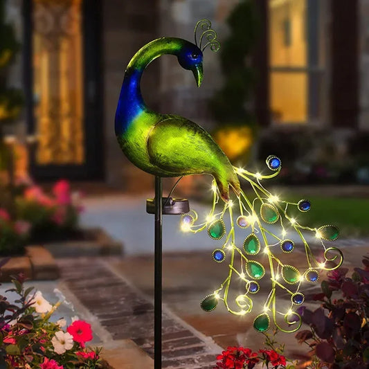 clHouse & Home
Peacock solar garden light

Vintage solar lawn lamp 

Cascading fairy lights garden

Solar powered peacock ornament

Waterproof garden silhouette light

Iron solar garden stake

Solar watering can shower light

Warm white solar garden decor