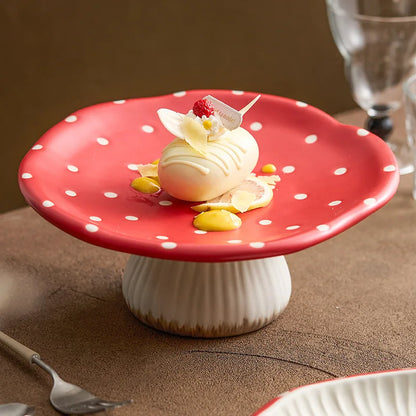 clouse & Home
Red mushroom ceramic plate UK

Cute toadstool salad bowl

Whimsical mushroom tableware

Afternoon tea dessert plate

Mushroom shaped kitchen decor

Unique ceramic fruit bowl

Boutique nursery snack plate

Fairy garden themed crockery