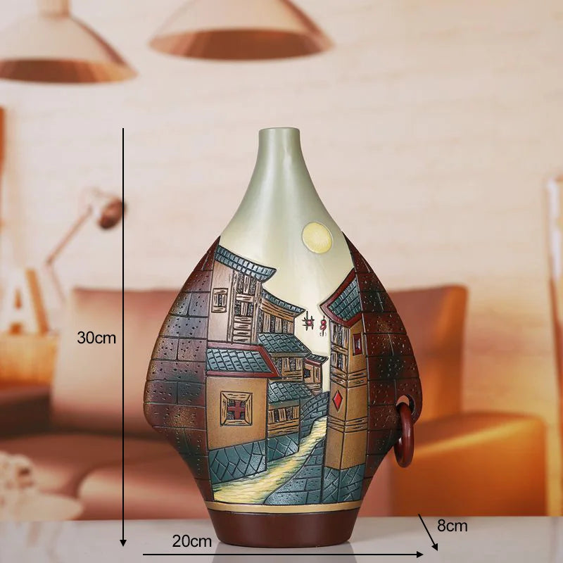 clHouse & Home
Traditional Chinese ceramic vase

Ethnic minority porcelain crafts

Specialty desktop decoration 

Artisan bookshelf ornaments

Christmas ceramic gifts

Handcrafted Chinese pottery

Enamel porcelain vase

Heritage room accessories