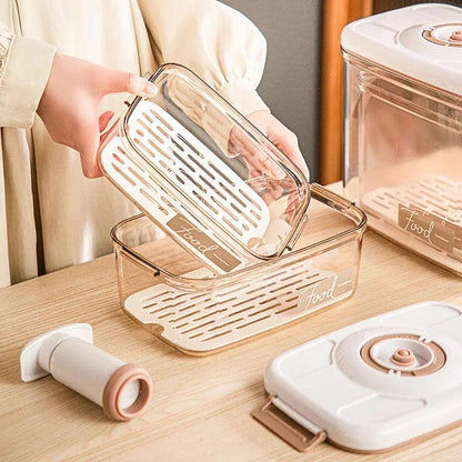Vacuum-Sealed

Storage

Stackable

Save Money Food Storage

Pantry Vacuum-Sealed

Homeacuum-Sealed

Freshness

Fresher For Longer Organize Kitchen

Fresh Vault Pro

Food Waste

Flavor Food Waste

Eco-Conscious

Containers

Airtight Containers