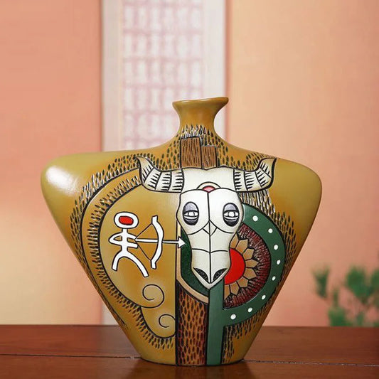 clHouse & Home
Yunnan ceramic vase

Ethnic minority handicrafts

Vintage home decor 

Artisanal pottery ornaments

Chinese folk art vase

Rustic table decorations

Study office desk accessories

Unique ceramic gift ideas

Handcrafted room furnishings