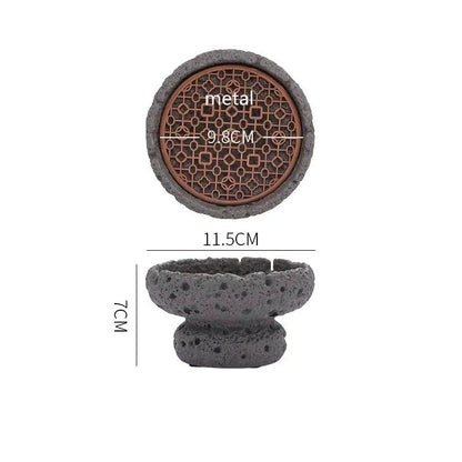 clHouse & Home
Black volcanic stone plate UK

Creative sushi serving tray

Unique honeycomb coal plate

Dry ice food presentation

Industrial style tableware

Artisan cold plate for sushi

Modern black dinnerware

Designer gift for chefs