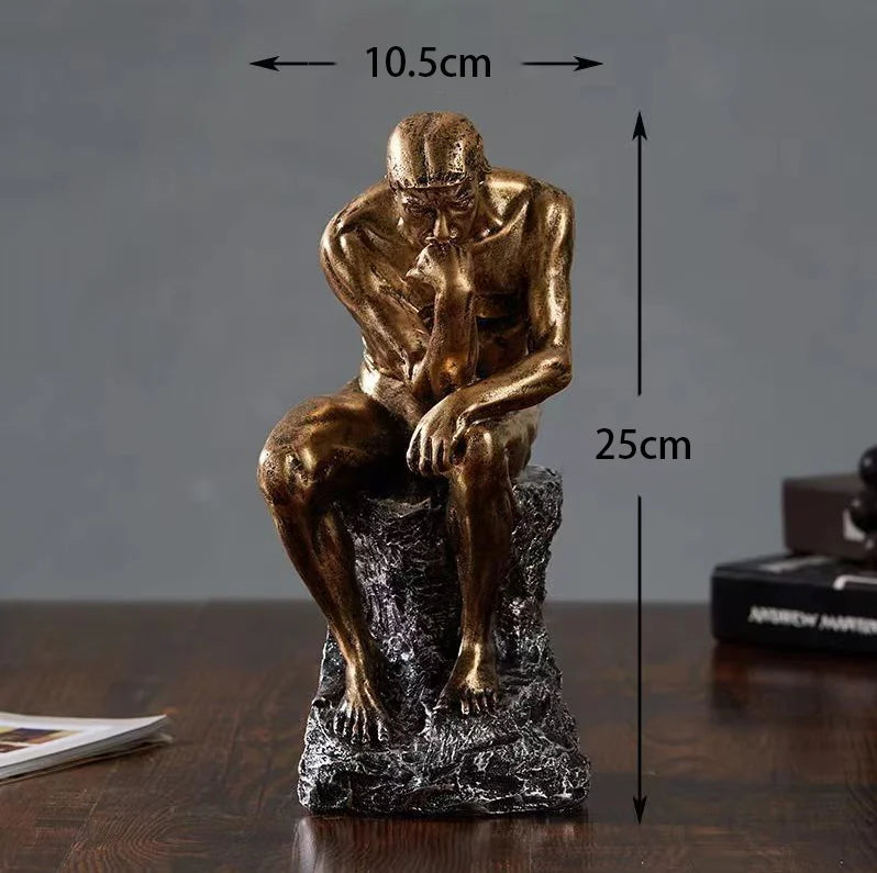 clHouse & Home
Nordic Thinker statue

Ancient Greek abstract decor

Philosopher sculpture 

Minimalist human figurine

Modern office table accessories

Thinking man ornament

Abstract retro home decor

Intellectual gifts for him

Scandi style ornaments