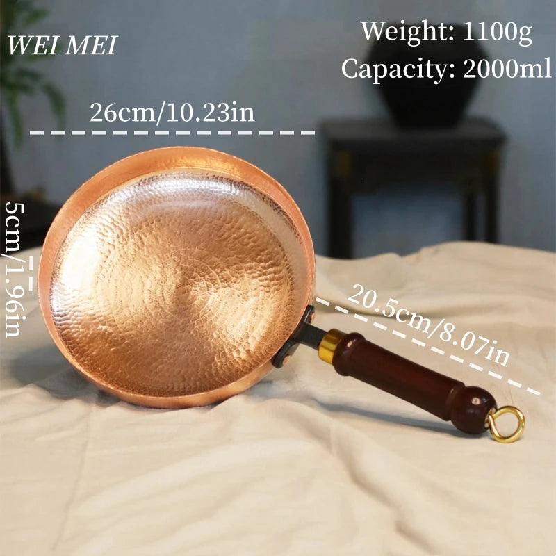 clHouse & Home
Handcrafted copper pan 

Copper steak plate

Wooden handle copper skillet

Campfire picnic cookware

Western-style dinner dish

Flat bottom copper pan

Artisan copper tableware

Outdoor cooking skillet

Pure copper frying pan