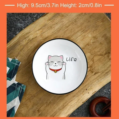 Cat ceramic sauce dish

Cute seasoning plate

Kawaii kitchen accessories

Soy sauce dip bowl

Cat lover kitchen gift UK

Mini dessert plate

Creative snack dishes

Sushi condiment bowl

Ceramic vinegar dish
