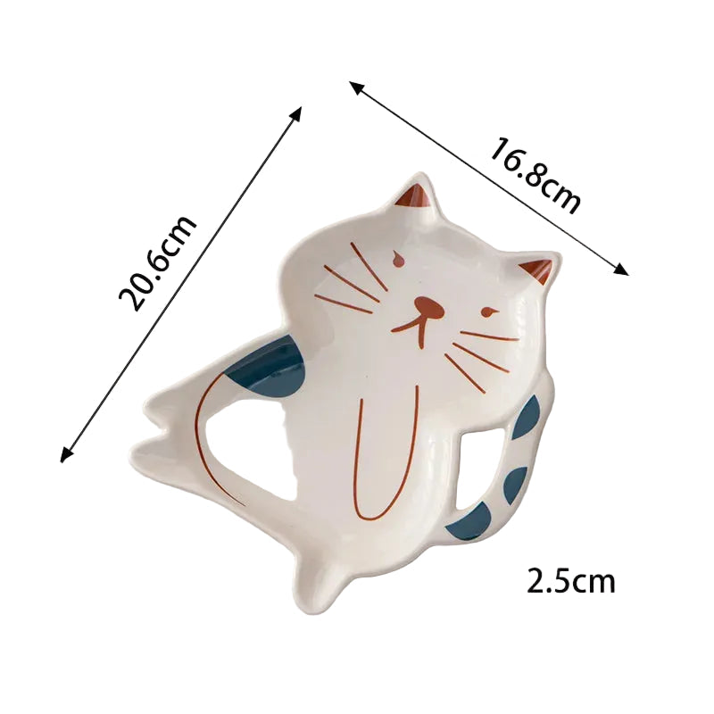 clHuse & Home
Ceramic cat plate UK

Japanese snack dish

Kawaii kitchenware

Hand-painted cat plate

Small fruit salad bowl

Cat lover kitchen gift

Decorative nut tray

Cartoon cat tableware

Unique ceramic side plate