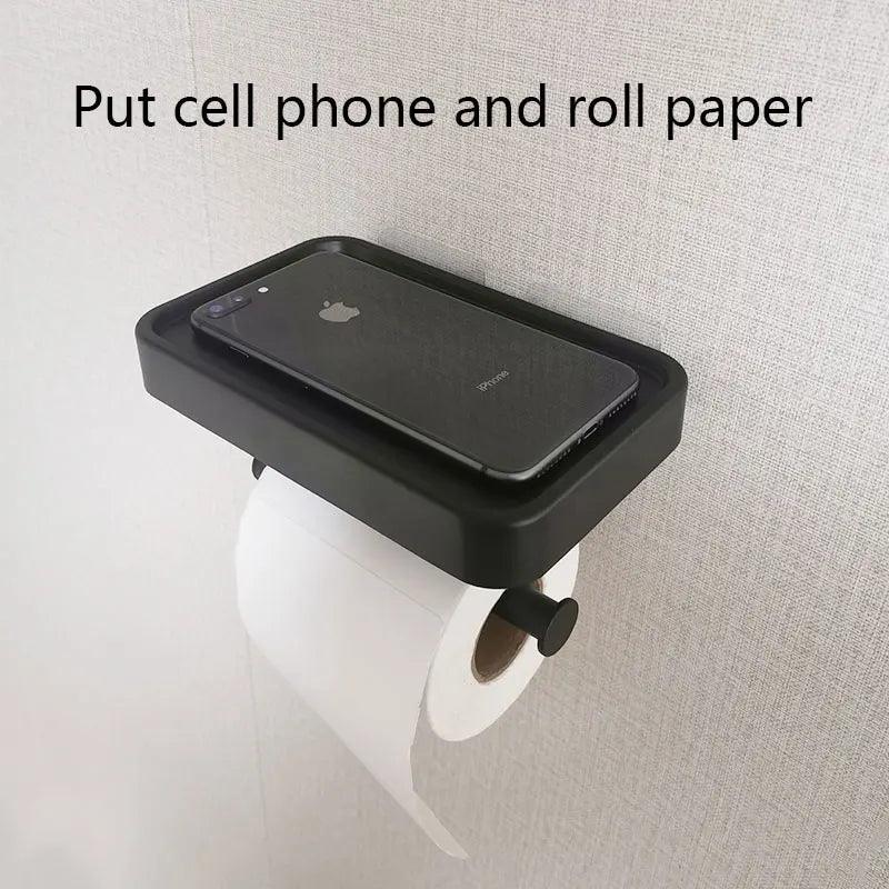 Toilet Paper Holder, Stylish, Modern, Easy Install Durable, Rust-Resistant, Bathroom Space-Saving, Small Bathrooms, Easy Use  Decorative, Elegant, Bathroom Organized, Functional, Easy Clean